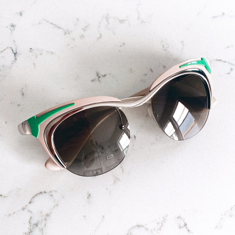 PRADA Retro Cateye Sunglasses